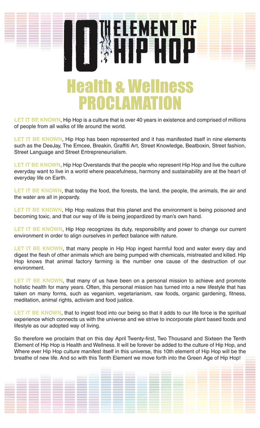 Official 10th Element Proclamation