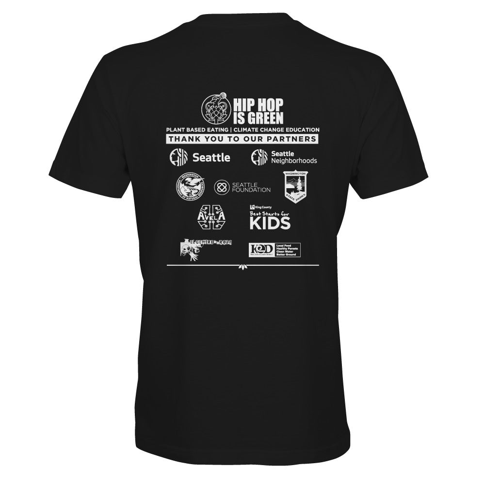 Hip Hop is Green - Athletic T Shirt